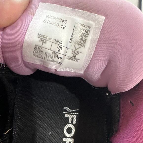 Saucony Women's Ride 14 Running Sneaker Quartz/Vizigold, Size 7, EUC - Picture 7 of 8